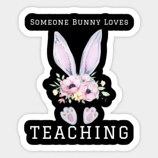 Some Bunny Loves Teaching Sticker